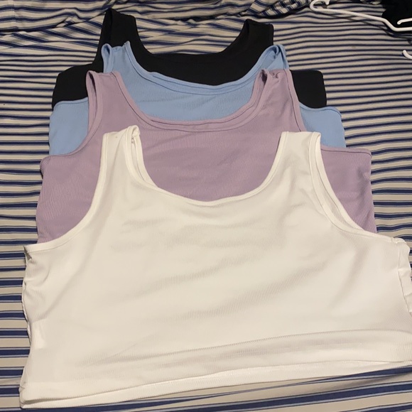 Plus size Rib-Knit Crop Tank Top - Picture 3 of 4